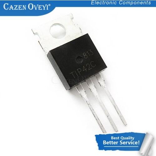 10pcs/lot TIP42C TIP42 TO-220 In Stock