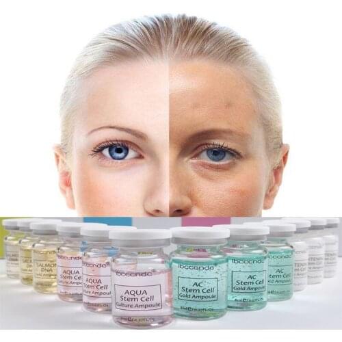 12 Color Led Light BB Cream Machine Microneedle Pen with 5ml BB Cream Glow White Brightening Foundation BB Cream Beauty Pen