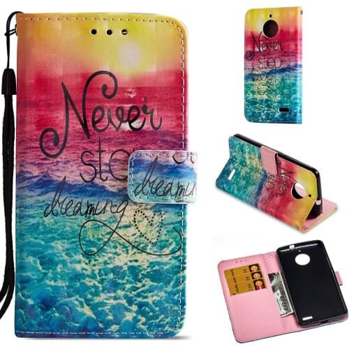 3d Colorful Magnetic Wallet Case For Motorola Moto e4 eu Denim Jeans Stand Case For Motorola Moto e4 eu design Phone bag