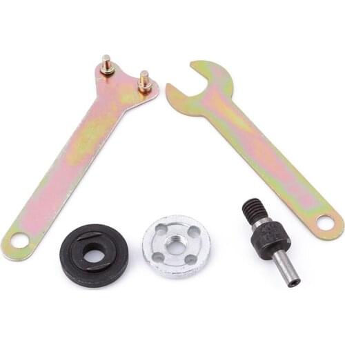 6mm/10mm Angle Grinder Wrench Tools Angle Grinder Mandrel Connecting Rods Handle Drill Kit Adapter Electric Drill Cutting Tools