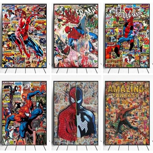 5D Diamond Embroidery Far From Home Movie DIY Diamond Painting Diamond Mosaic Cross Stitch Kits Home Decoration