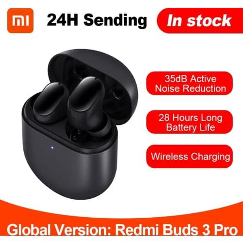 Xiaomi Redmi Buds 3 Pro Airdots 3 Pro TWS Wireless Earphone Redmi Wireless Earphone ANC IPX4 For K40 Note 10 Pro Global Version