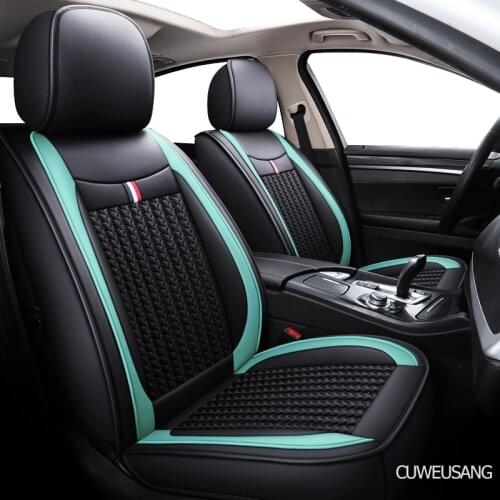 CUWEUSANG 1 PCS front car seat cover For kia sportage 2011 2015 rio 3 4 carens carnival cerato ceed optima seats accessorie