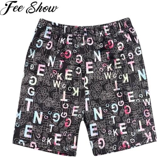 Kids Girls Summer Breathable Sports Running Shorts Elastic Waistband Alphabet Print Shorts for Running Cycling Casual Sport Wear
