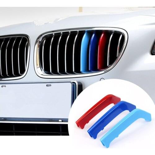 For BMW X4 F26 3 Color Front Center Grill Grille Insert Cover Trim 2014-2015 Car Accessories Interior Car Decor Car Trim