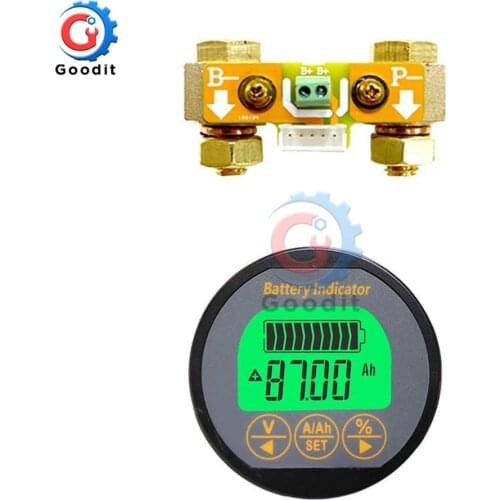 Battery Remaining Capacity Indicator Voltage Current Power Lithium Test Monitor Charge Discharge Current Enhance Battery Life