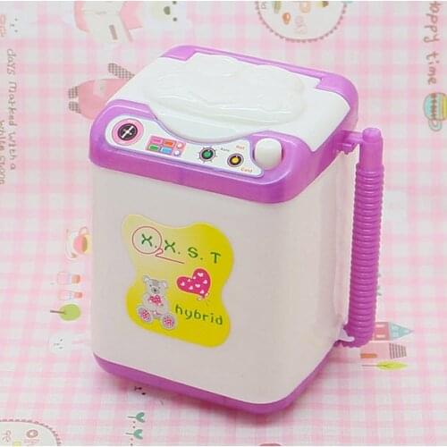 Doll Accessories Display Furniture Washing Machine Water dispenser For Barbie Doll House For Monster High dolls Baby Toys Gifts