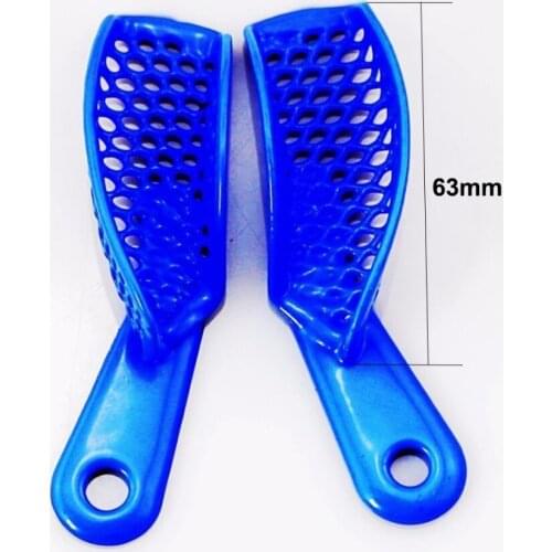 10 pcs/lot Smallest Size Plastic-Steel Dental Impression Trays Denture Trays Model Materials Dentist Tools