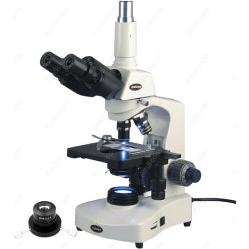 Darkfield Brightfield Microscope-AmScope Supplies 40X-2000X Trinocular Darkfield Brightfield Compound Microscope+3MP Camera
