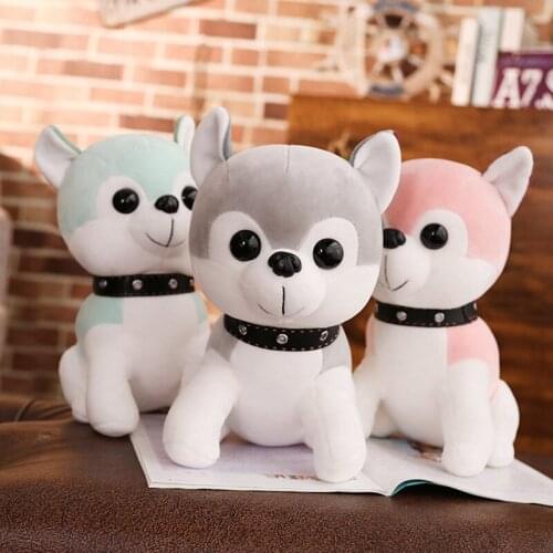 New 30/40/50cm plush cute Obedient Husky Favorite Pillow soft Baby soothing doll good quality christmas festival gift for kid
