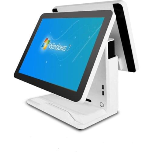 PC EPOS Terminal touch EPos Systems 15 inch Dual screen Cash register For Retail Store