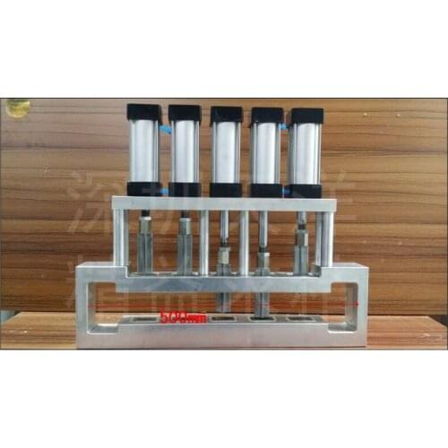 Five hole Pneumatic punching tool for making butterfly hole