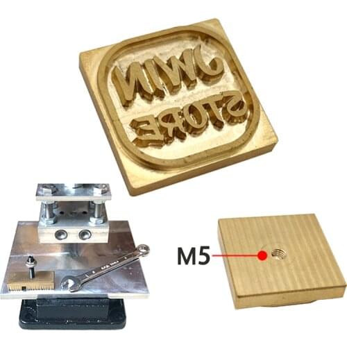 Customized Burning Copper Brass mould Stamp Branding Stamp Embossing brand For Bronzing Machine Wood Leather Baking Cake Bread