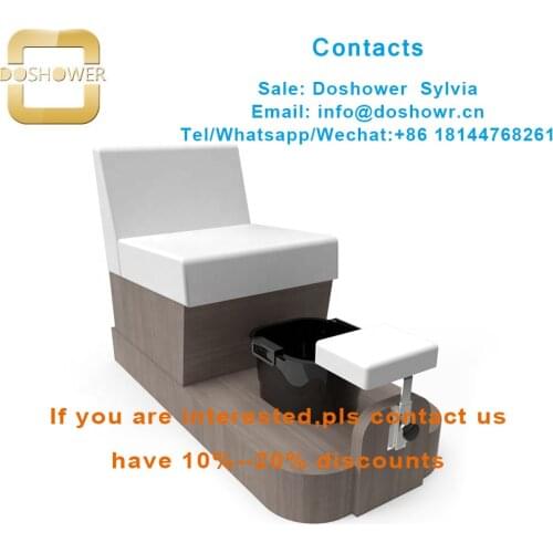Spa furniture massage cosmetic with feet spa pedicure chair for bench style pedicure seats