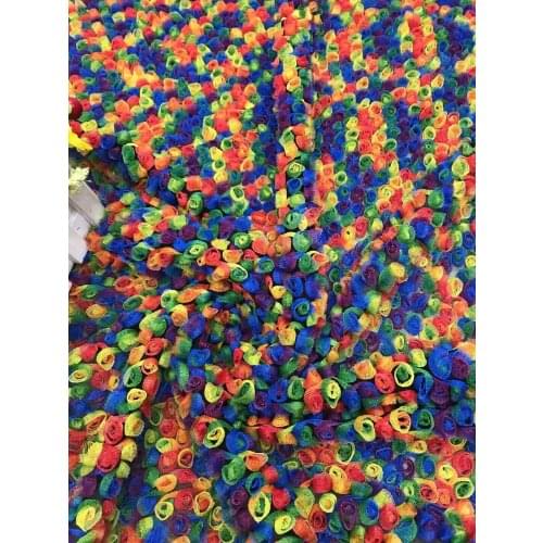 African lace fabric wedding high quality embroidered ZH-618689 french net laces nigerian tulle fabric