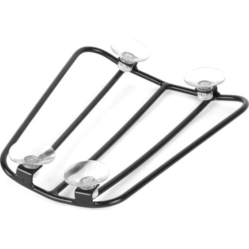 Universal Cafe Racer Motorcycle Front Fuel Tank Cover Luggage Rack Cargo Shelf Bracket With Strong Suction Cups