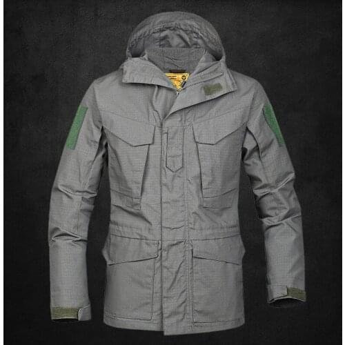 Windbreaker Male Army Fans Camouflage Waterproof Ventilation Keep Warm Loose Coat M65 Ruling Officials Outdoors Charge Clothes