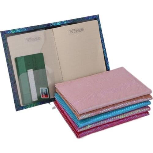 Lizard Passport Holder Protector Wallet Business Card Soft Passport Cover Travel Men Wallets Women Credit Card Holder Cover