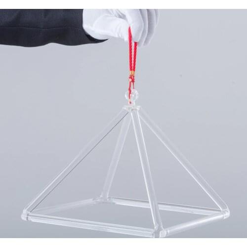 Sound healing music therapy and chakra balancing 10 inches quartz crystal singing pyramid