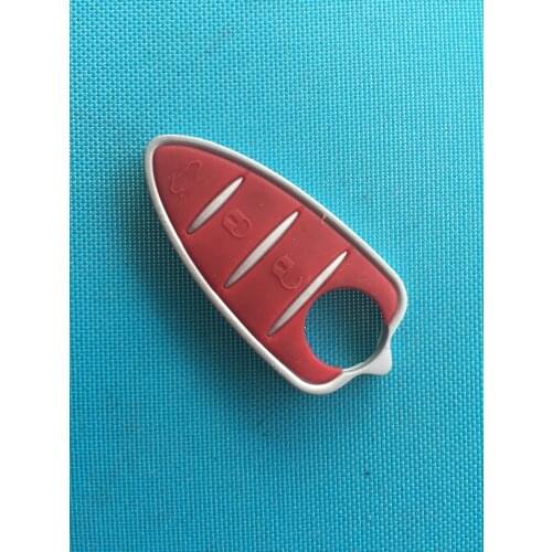 1pc of Rubber 3 Button Replacement Folding Flip Remote Silicone Key Button Pad For Alfa Romeo Mito Giulietta Brera 159 165 GTA