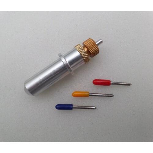 1 pc Gcc SIGN PAL Vinyl Cutter Blade Holder +15 pcs 45 60 30 Degree Roland Liyu Redsail Rabbit Vinyl Cutter Blades