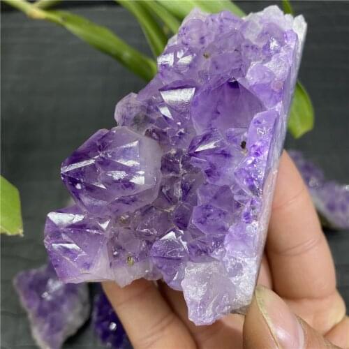 100-160g Natural Dream Amethyst Quartz Crystal Cluster Specimen Healing