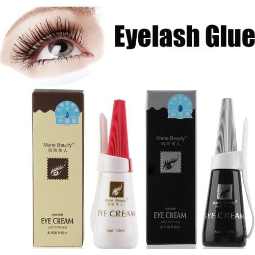 12ml Quick-Drying Eyelash Glue Double Eyelid Eye Lash Adhesive Longlasting Waterproof Unisex Hot Sale Eye Makeup Tools