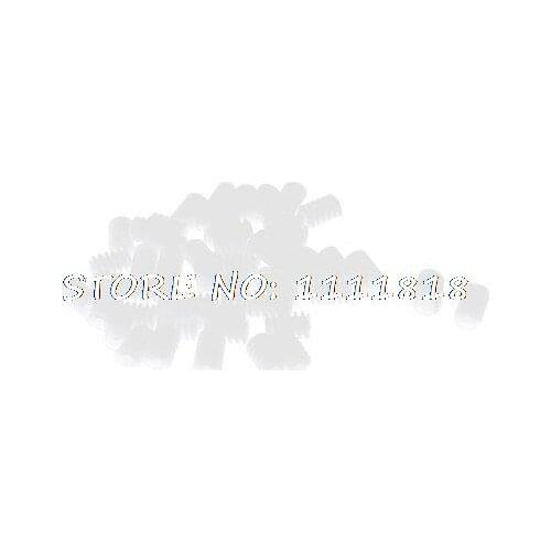 50Pcs 2mm Aperture Plastic Worm Gear 6mm x 9.5mm for Electric Motor Spindle