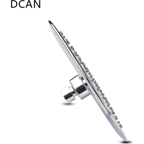 DCAN UFO Shower Head Showerhead Body Sprays Shower Head Round 8 Inch Ultra-Thin 2mm Bathroom Rain Shower Heads