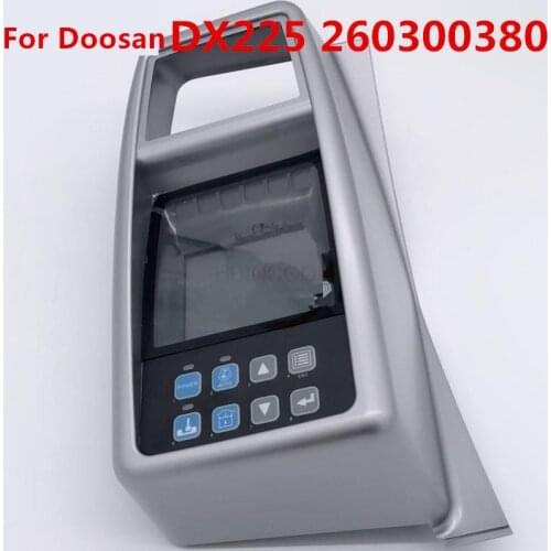 For Doosan DX225/260/300/380 instrument display assembly 539-00076E high quality accessories free shipping