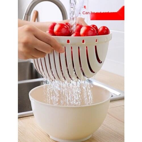 Zq Household Kitchen Multi-Function Vegetable Chopper Shredded Potatoes Fruit Slicer Lemon Vegetable Cutter