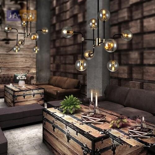 Led e27 Nordic Iron Glass designer Magic Bean LED Lamp LED Light.Pendant Lights.Pendant Lamp.Pendant light For Dinning Room Bar