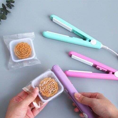 Reusable Portable Bag Clips Sealer Bag Sealer For Food Storage Handheld Mini Sealing Machine For Plastic Bags Snack Bags