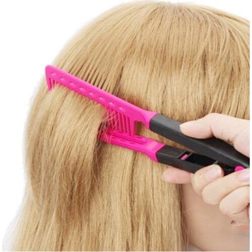 Fashion V Type Hair Styling style Comb DIY Salon Hairdressing pinceis Tool hair brush women maquiagem escova de cabelo