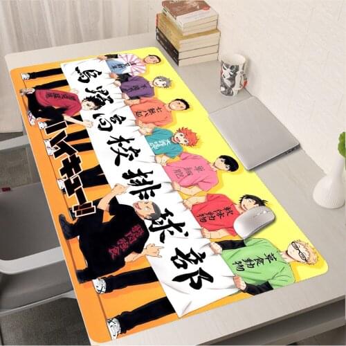 Non-slip Mat Gamer Keyboard Pad Oya Oya Haikyuu Mouse Pads Accessories Desk Protector Pc Gamer Complete Anime Mouse Mats Deskpad