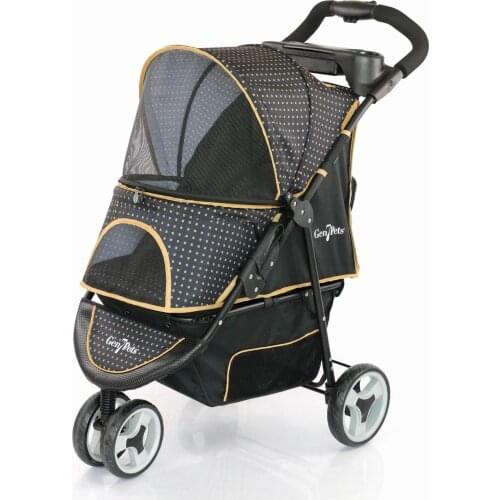 Pet Cart Dog Foldable Portable Detachable Four-wheeled Small and Medium-sized s Cat Carrier Carriers