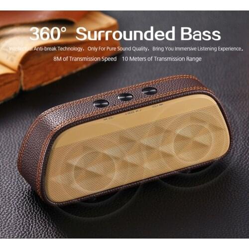 SoundBox Bluetooth Speaker, Portable Wireless Bluetooth Touch Speakers with HD Sound and Bold Bass, Handsfree, for Phone, TV