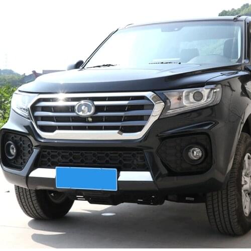 Car Front Bumper Protection Trim Stickers for Great Wall Pickup Wingle 7 Accessories 2018 2019 2020 2021