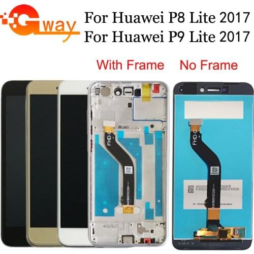 AAA Quality Tested LCD For HUAWEI P8 Lite 2017 Lcd Display Screen Replacement For Huawei P9 Lite 2017 LCD SCreen PRA-LA1 PRA-LX1
