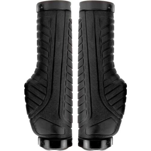 PROMEND 1Pair Rubber Bike Grips Bicycle Handles Grips Anti-Skid Comfortable Lock Mtb Grips Cycling Handlebar Grips Bicycle Parts