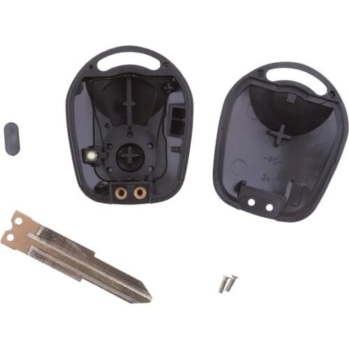 2x Replacement 2 Button Keyless Entry Car Remote Control Key Fob Case Shell For Ssangyong, Kyron, Actyon