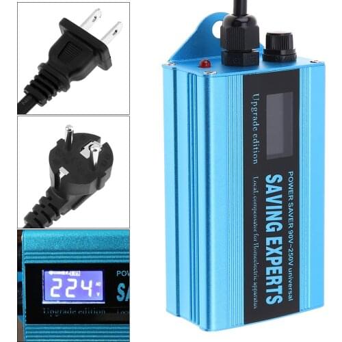 90V-250V 98000W Intelligent Electricity Power Saving Box Smart LED Energy Saver Device Up to 35% for Home Office Factory Use