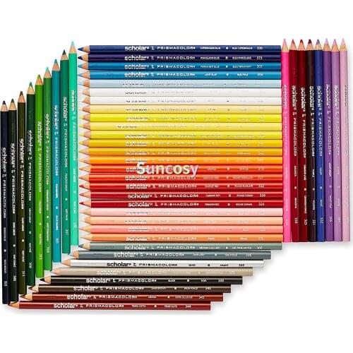 Prismacolor Premier Colored Pencil ,48 Pack Oil Soft Core Base,prismacolor Scholar for Art Students Beginners