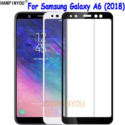 For Samsung Galaxy A6 (2018) A600F Full Cover Tempered Glass Screen Protector Ultra Thin Premium Explosion-proof Protective Film