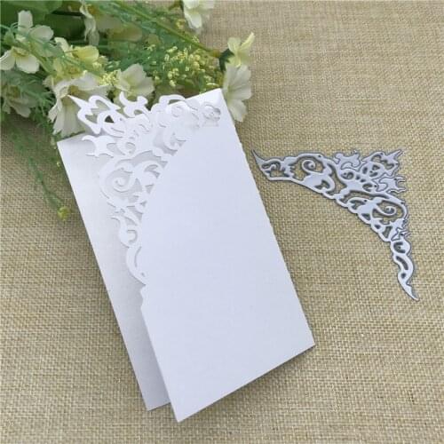 Lace Metal Cutting Dies For Scrapbooking Embossing Photo Album Cards Decor Carbon Stencils