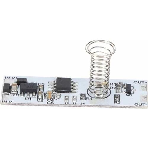Touch Switch Module Dimming Control Circuit Board DC 3.7V-24V for Cabinet Table Lamp LZG-TC-V2