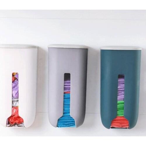 New Home Life Wall Hanging Kitchen Garbage Bag Storage Rack Kitchen Bathroom Plastic Bag Nordic Style Shoe Cover Storage Box