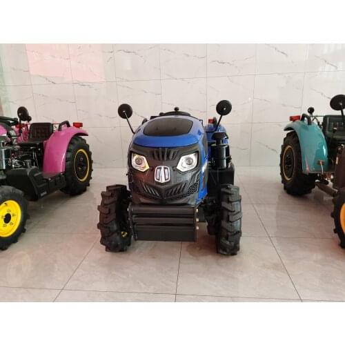 New Greenhouse Tractor Hydraulic Farm Tractor 4WD 50HP Agriculture Machinery Garden Tractor SYNBON