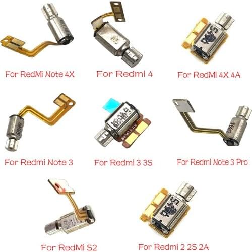 New Vibrator Vibrating Motor Flex Cable For Xiaomi Redmi 2 2S 2A 3S 4 4X 4A 6A 5 Plus 6 Pro Note 3 4X 5 5A S2 K20 / Mi 9T Pro