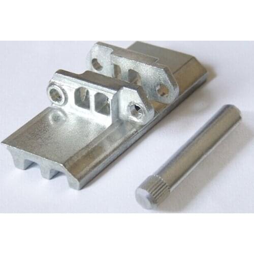 RC remote controller hydraulic excavator crawler plate, zinc alloy segments, vehicle segments for tamiya 1/14 /1/12 scale rc8wd